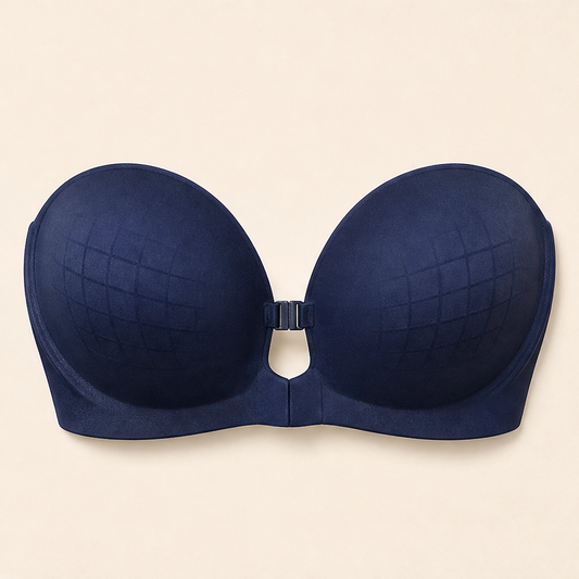 Sevelle – Seamless Front-Closure Strapless Bra with Adjustable Straps  + 1+1 FREE