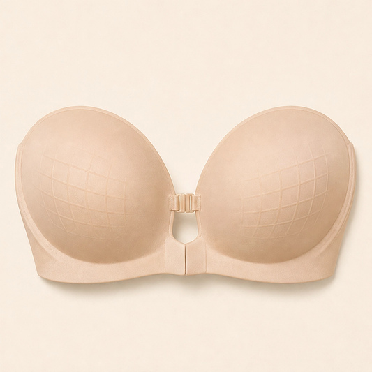 Sevelle – Seamless Front-Closure Strapless Bra with Adjustable Straps  + 1+1 FREE