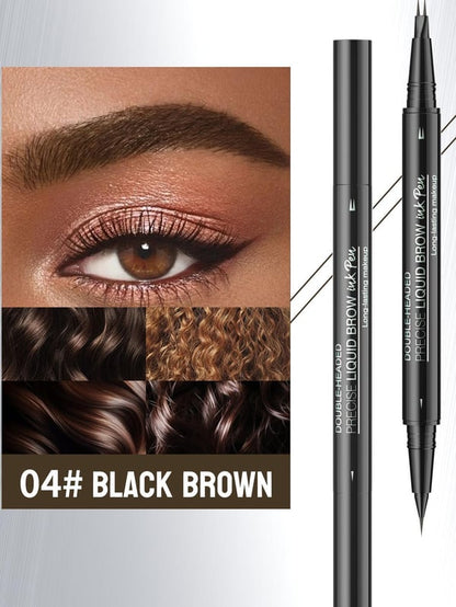 Microblade Brow Pen for Natural Fullness – Unlock Naturally Full, Defined Brows in Seconds - 1+1 FREE