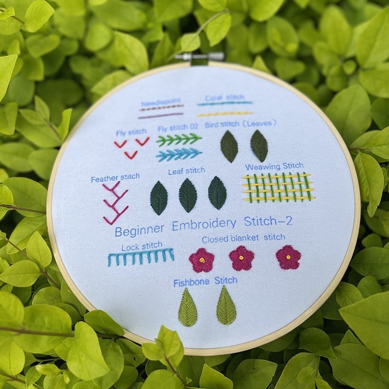 The Mindful Stitch Embroidery Kit - Learn Embroidery, Stress-Free + 50% OFF