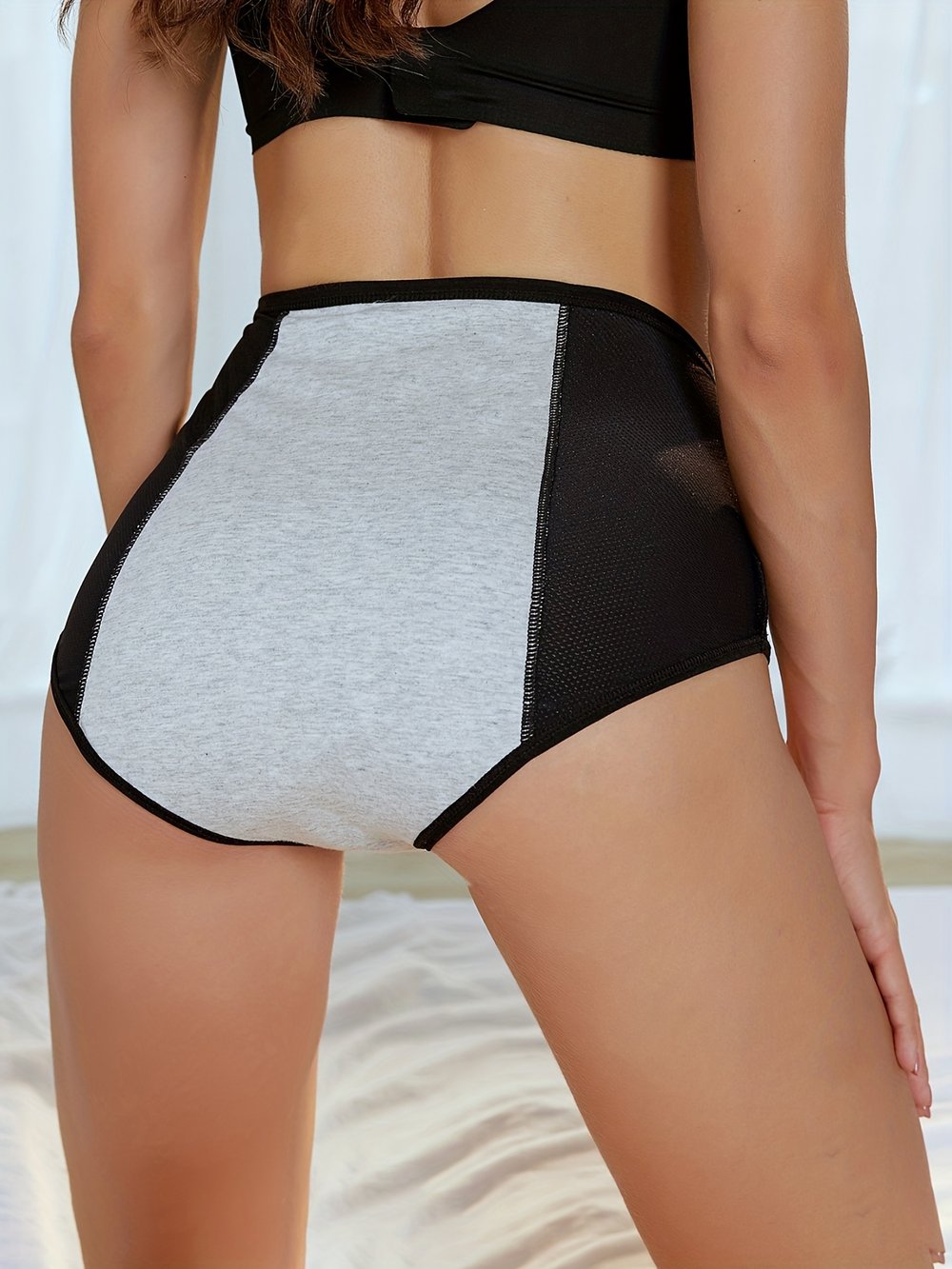 High-Waisted Hygroscopic Protective Panties – Leakproof Underwear for Women - 50% OFF