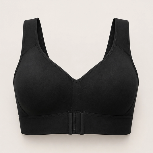 Arcelle – Front-Closure Cross-Back Wireless Posture Bra + 50% OFF