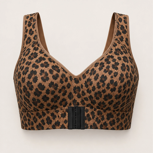 Arcelle – Front-Closure Cross-Back Wireless Posture Bra + 50% OFF