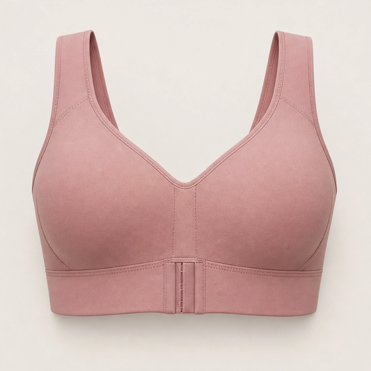 Arcelle – Front-Closure Cross-Back Wireless Posture Bra + 50% OFF