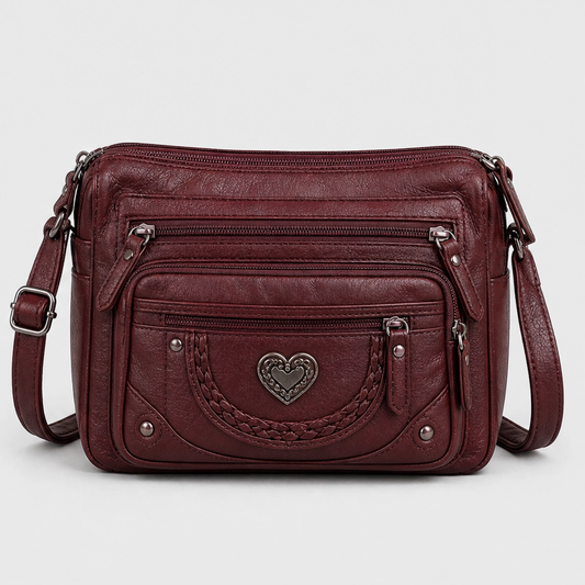 Sorelle™ – Multi-Pocket Soft Crossbody Bag for Effortless Everyday Organization + 50% OFF