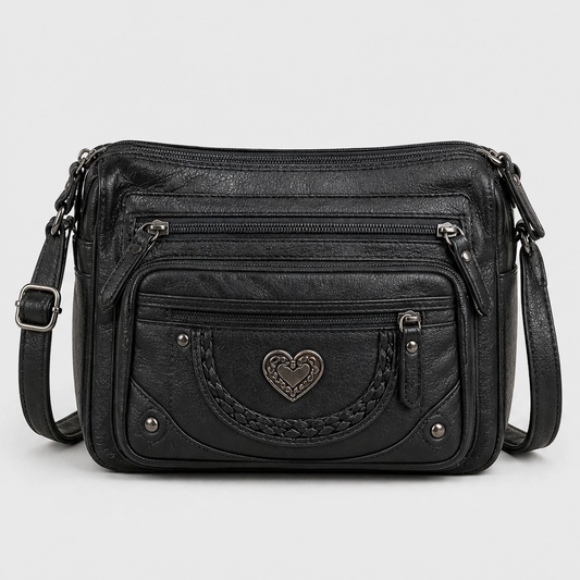 Sorelle™ – Multi-Pocket Soft Crossbody Bag for Effortless Everyday Organization + 50% OFF