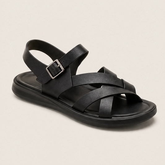 Terrano – Cushioned Soft Sole Adjustable Men's Roman Sandals + 50% OFF