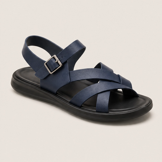 Terrano – Cushioned Soft Sole Adjustable Men's Roman Sandals + 50% OFF