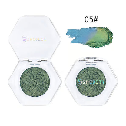 The AuraShift Chrome Shadow - A Galaxy on Your Eyelids + 50% OFF