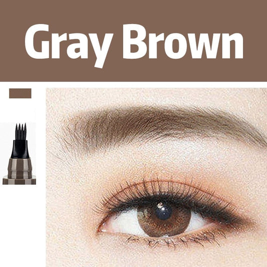The 4-Tip Precision Brow Pen - The Microblading Look, No Needles + 50% OFF