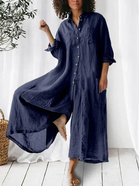 DailyDiva™ - Oversized Jumpsuit with Long Sleeves (Limited Offer 50% Discount)