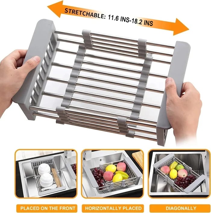 The SinkSpace Extender - A Clutter-Free Counter, Instantly + 50% OFF