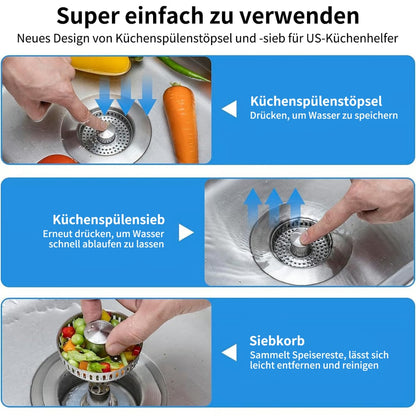 SinkShield - A Clean, Clog-Free Sink - 50% OFF