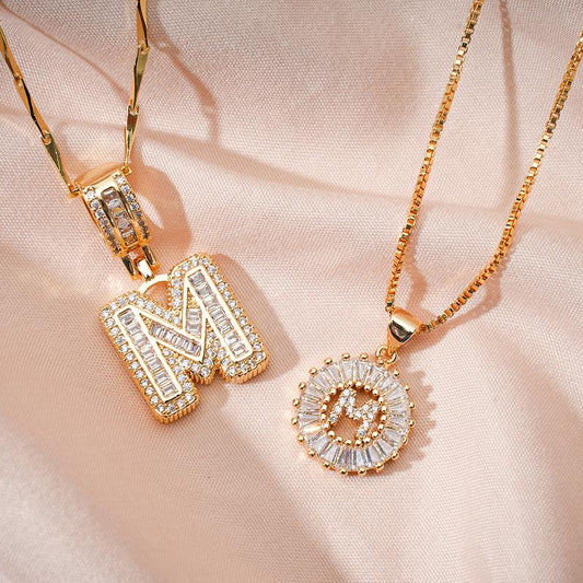 GlowLetter Letter Pendant Necklaces – Personalized Elegance for Every Occasion - 60% OFF