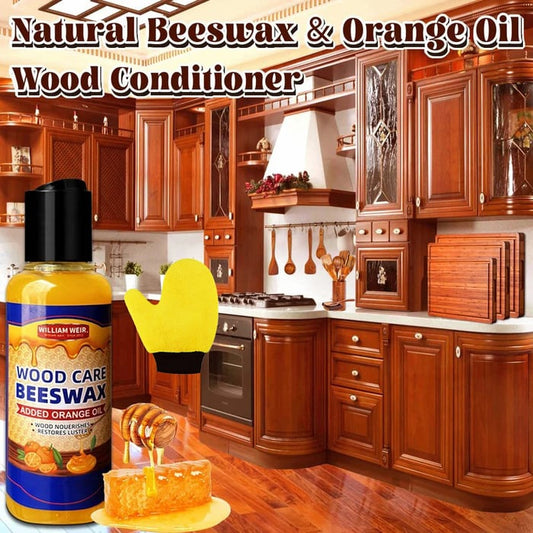 Natural Beeswax & Orange Oil Wood Conditioner - 50% OFF