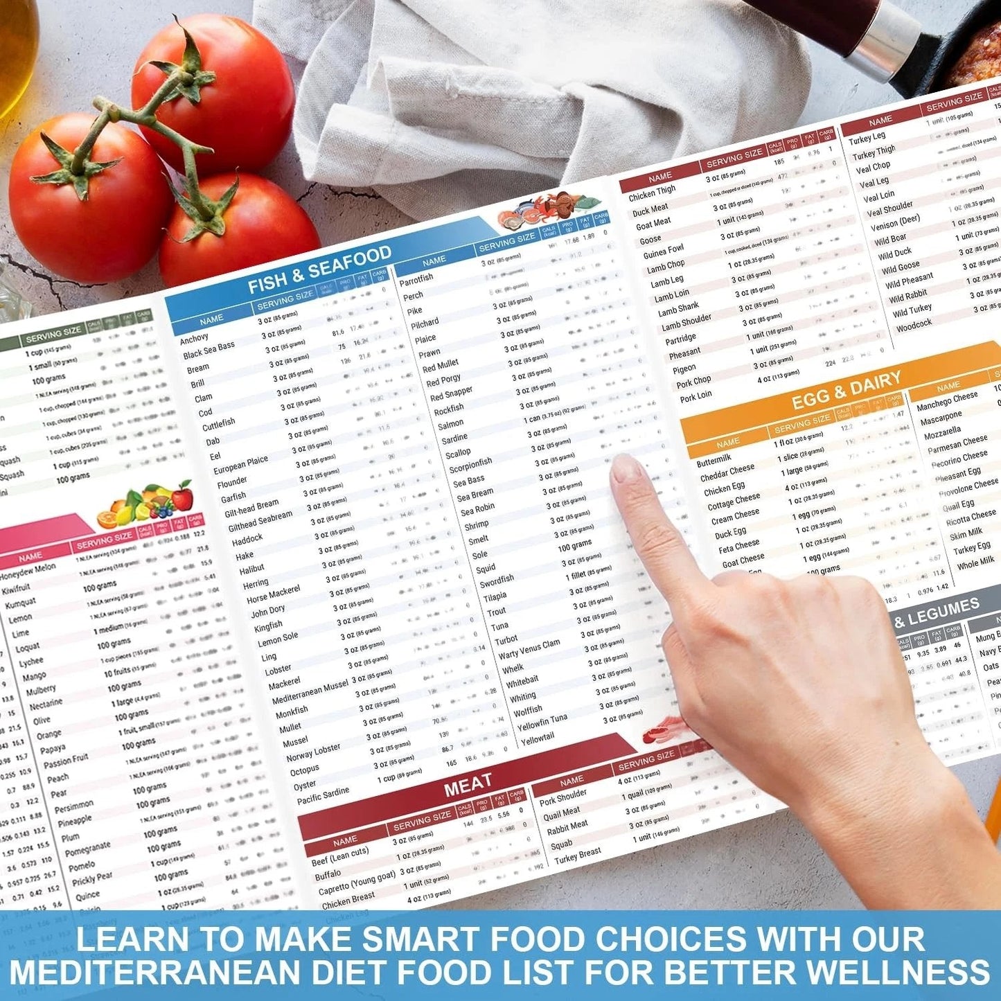 Olivara™ – Mediterranean Diet Food List, Meal Plan & Recipe Chart Set + 50% OFF