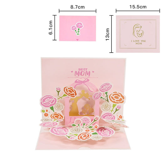 Bloomfold™ – 3D Pop-Up Floral Bouquet Card with Hidden Message Slot + 50% OFF