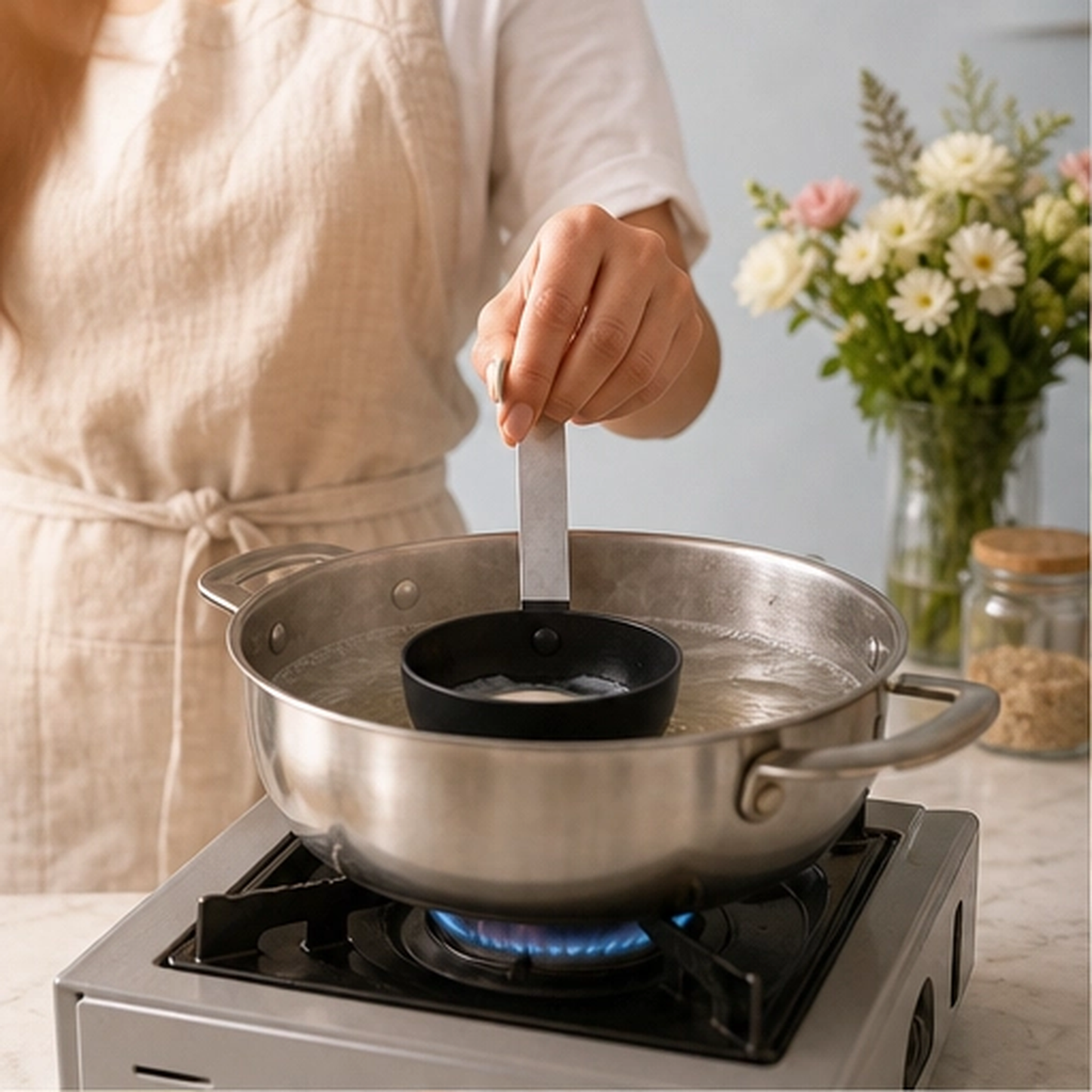 Brimwell – Hanging Rim Hook Non-Stick Poached Egg Mold + 50% OFF