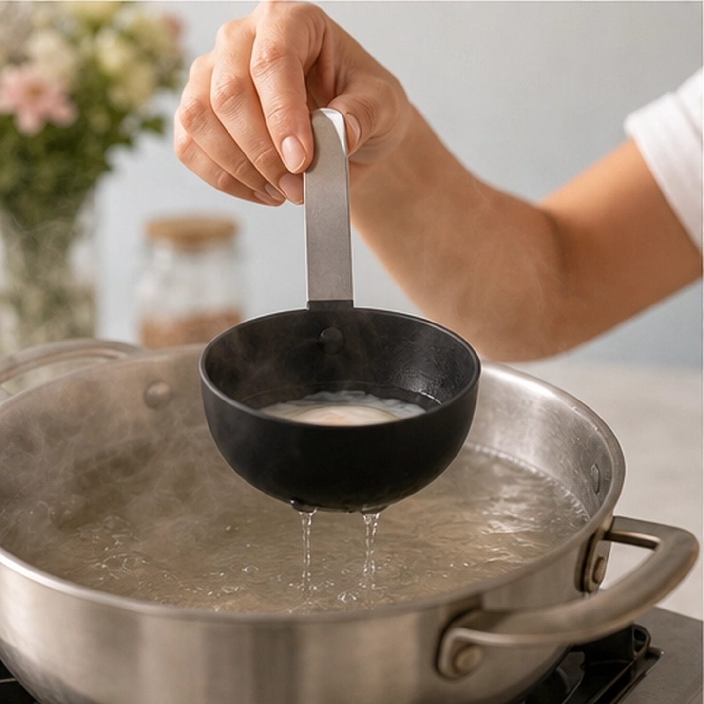 Brimwell – Hanging Rim Hook Non-Stick Poached Egg Mold + 50% OFF