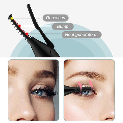 Electric Eyelash Curler – Effortless Lash Perfection in Seconds - 70% OFF