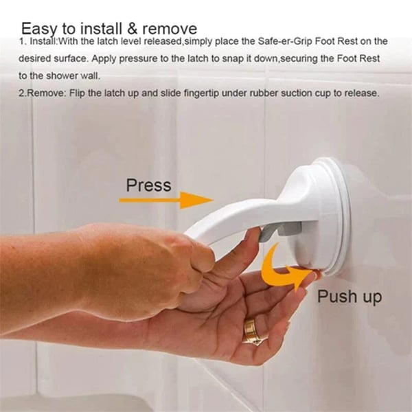 StepSteady Shower Rest: Your Foundation for a Safer, More Comfortable Shower - 60% OFF