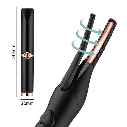 Lumelle™ – Heated Eyelash Curler with 3 Temperature Settings & 8-Second Warm-Up + 1+1 FREE