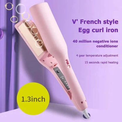 WaveSculpt Pro - Your Effortless French Wave Curler - 50% OFF