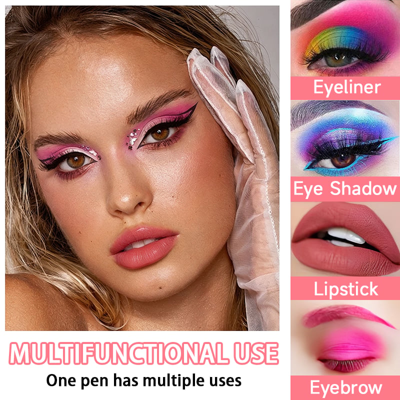Iridis™ – 14-Color Waterproof Metallic Gel Eyeliner Set + 50% OFF