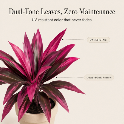 Briar & Bloom™ – Vibrant Pink & Purple Faux Boston Fern Plants + 50% OFF