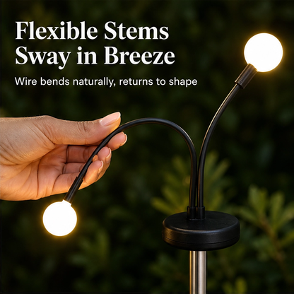 Lumora – Solar Firefly Garden Lights, Swaying Stems & Warm Dusk-to-Dawn Glow + 50% OFF