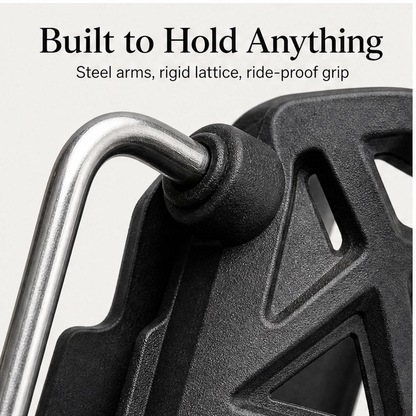 Talon™ – Universal-Fit Adaptive Bike Bottle Cage with 360° Rotation & Tool-Free Mount + 50% OFF