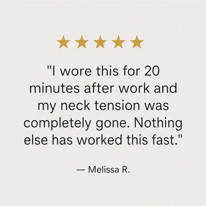 Soma Arc™ – EMS + Heat Therapy Cordless Neck Relief Device + 50% OFF