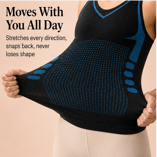 Torsa – Instant-Smoothing Compression Tank for Men, Invisible Under Clothes + 50% OFF