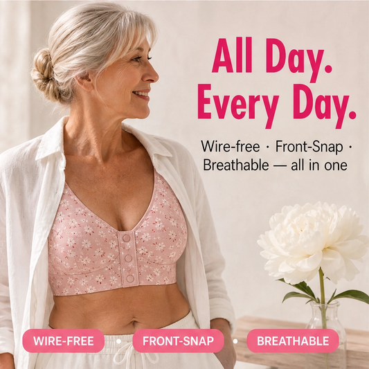 Willowmere – Wire-Free Front-Close Comfort Bra + 1+1 FREE