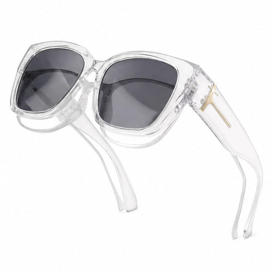 Solène™ – Polarized Mirrored Fit-Over Sunglasses with UV400 Protection for Women Who Wear Glasses + 1+1 FREE
