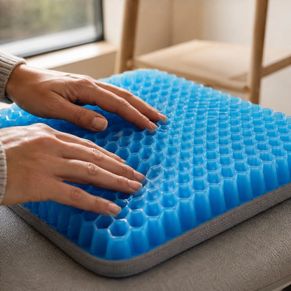 Cradlewell™ – Double-Layer Gel Seat Cushion for All-Day Pressure & Pain Relief + 50% OFF
