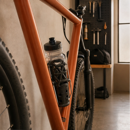 Talon™ – Universal-Fit Adaptive Bike Bottle Cage with 360° Rotation & Tool-Free Mount + 50% OFF