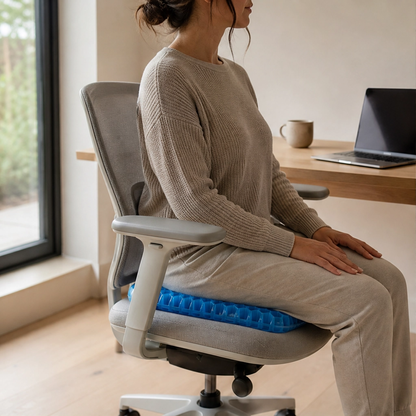 Cradlewell™ – Double-Layer Gel Seat Cushion for All-Day Pressure & Pain Relief + 50% OFF