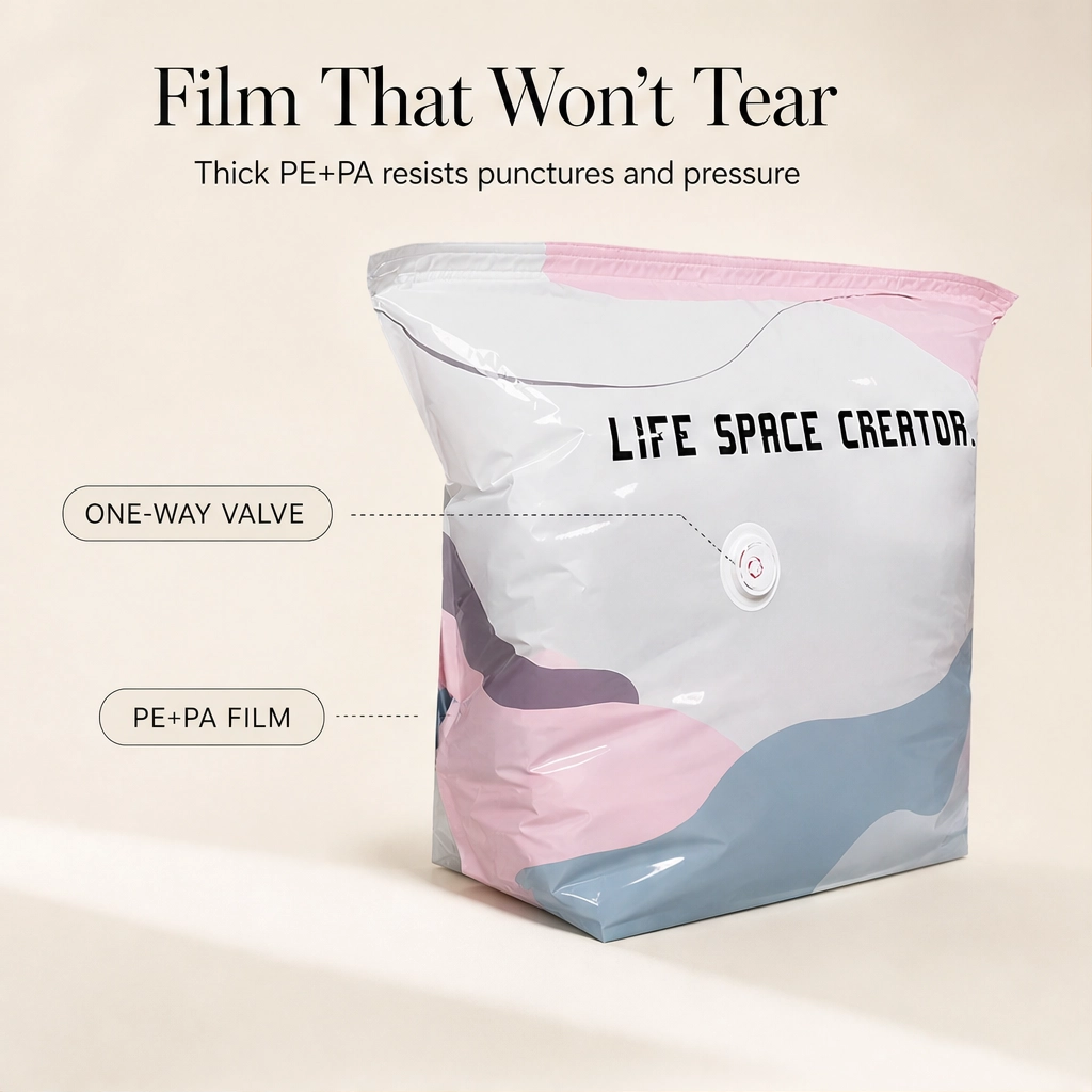 Stowholm™ – No-Pump Space-Saving Vacuum Storage Bags + 50% OFF