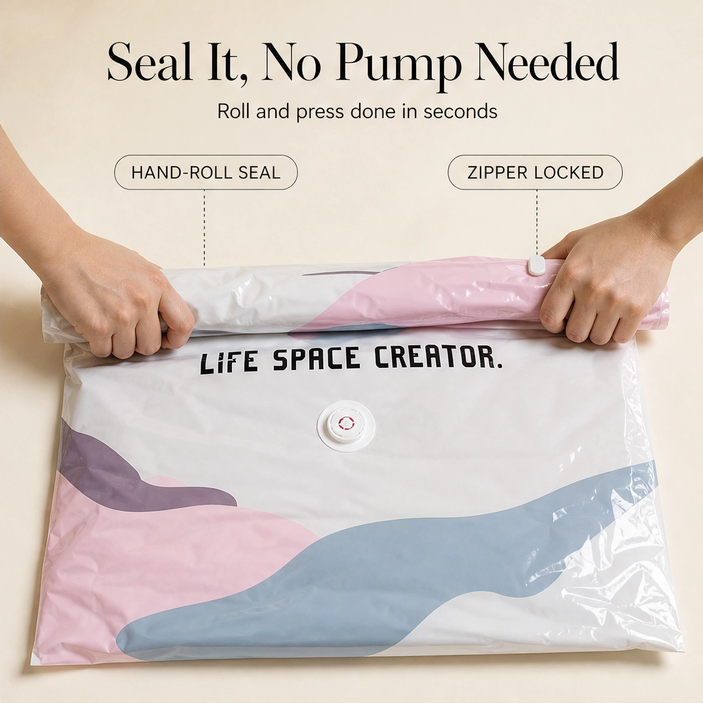 Stowholm™ – No-Pump Space-Saving Vacuum Storage Bags + 50% OFF