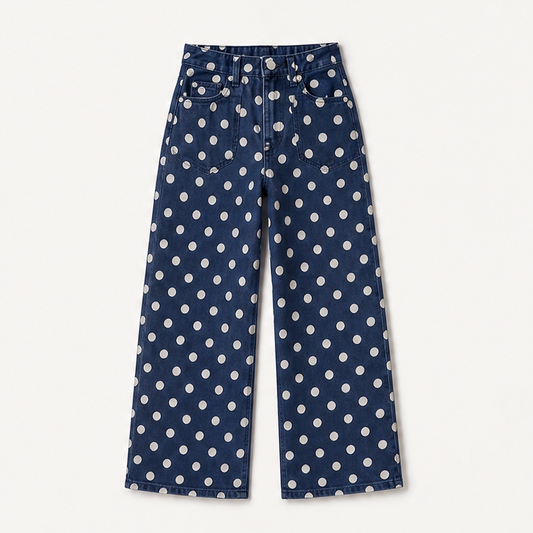 Vellora – Vintage High-Waist Wide Leg Pants with Side Pockets + 50% OFF
