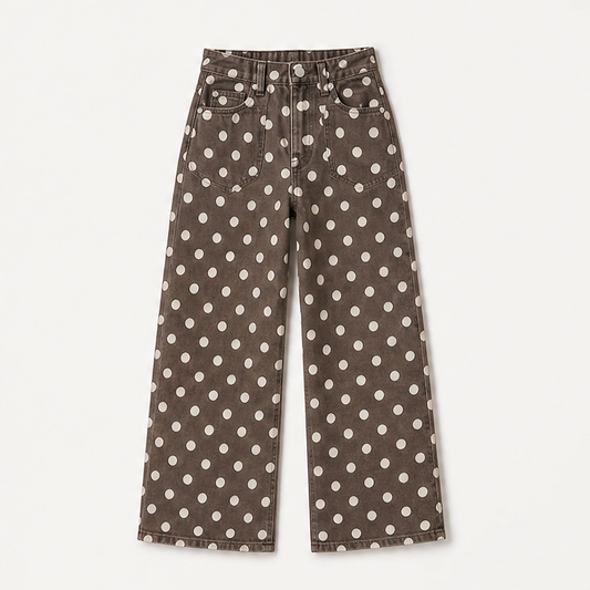 Vellora – Vintage High-Waist Wide Leg Pants with Side Pockets + 50% OFF
