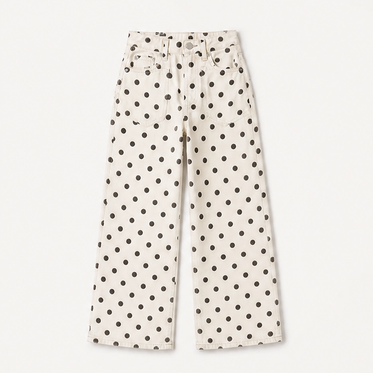 Vellora – Vintage High-Waist Wide Leg Pants with Side Pockets + 50% OFF