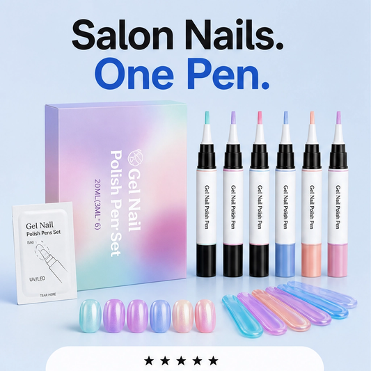 Opaline™ – Iridescent Pearl Gel Nail Polish Pen Set + BUY 1 PICK 1