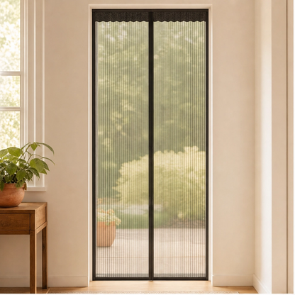 Breezely™ – Hands-Free Magnetic Screen Door with Heavy-Duty Mesh & Auto-Close Magnets + 50% OFF