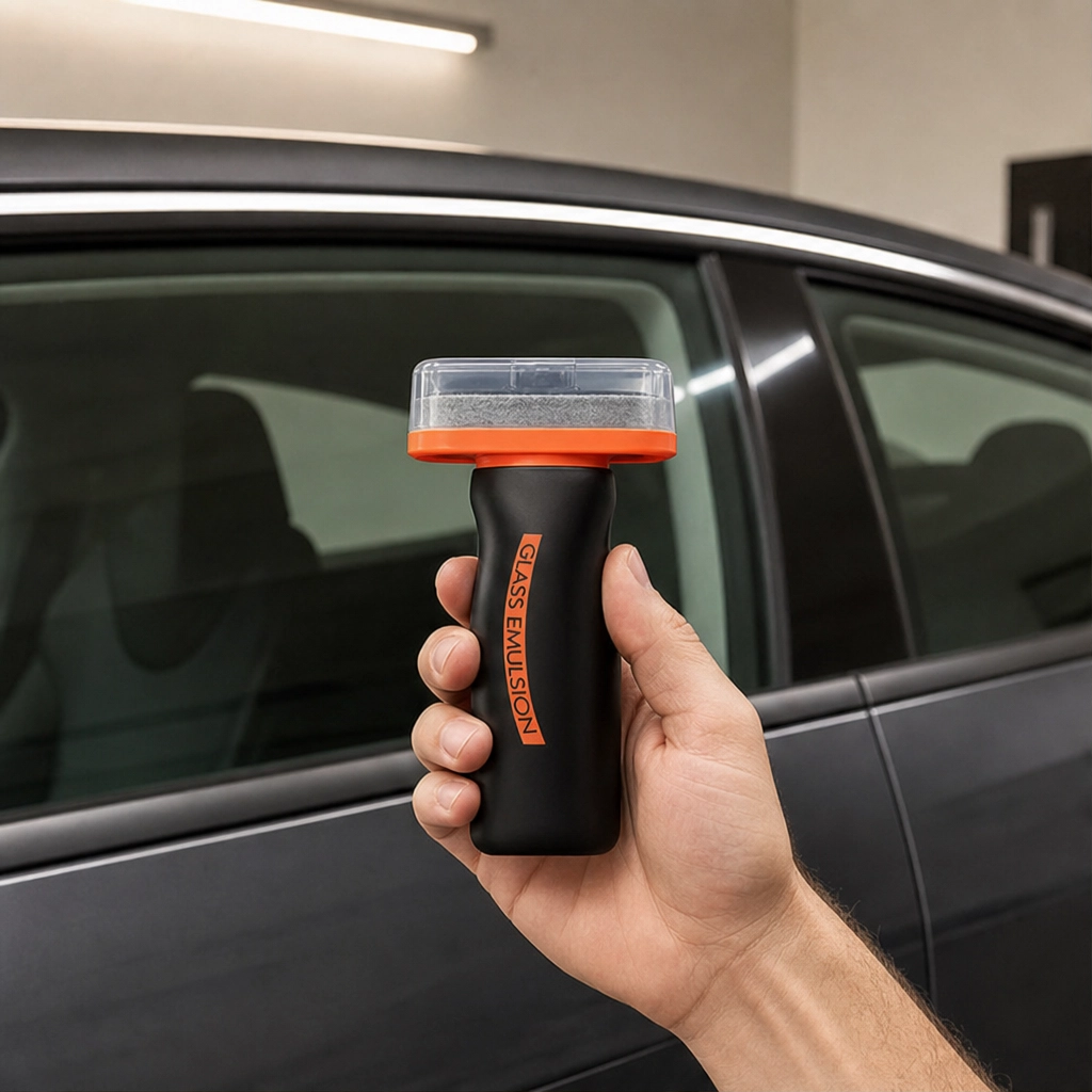 Optiglaze™ – Handheld Oil-Film Remover for Crystal-Clear Glass + 50% OFF