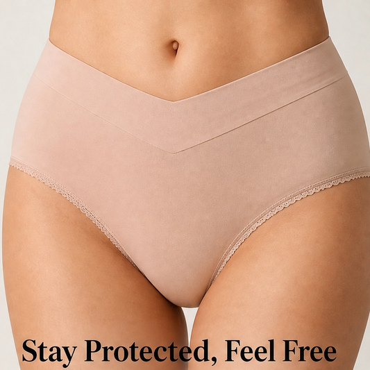 Poiselle – High-Waist Leak-Proof Panties with 3-Layer Absorbent Protection + 1+1 FREE