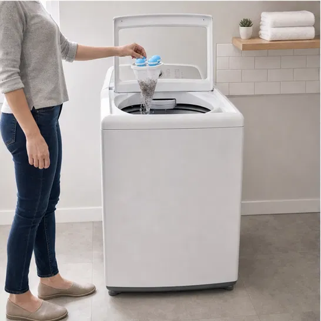 Swirlo™ – Floating Reusable Lint & Pet Hair Catcher for Top-Load Washers + 1+1 FREE