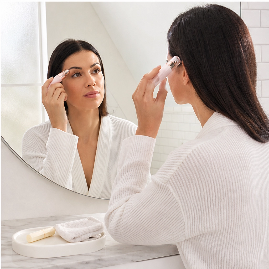 Veloura – Cordless Rechargeable Facial Hair Remover & Body Epilator for Women + 50% OFF