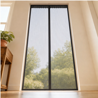 Breezely™ – Hands-Free Magnetic Screen Door with Heavy-Duty Mesh & Auto-Close Magnets + 50% OFF